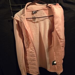 Sporto Women's Light Pink Puffer Jacket